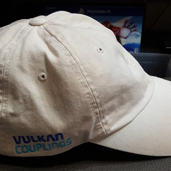 Magic Headwear Vulkan Couplings Embroidered Marlin Adjustable Hat. Swordfish Cap - Picture 3 of 8